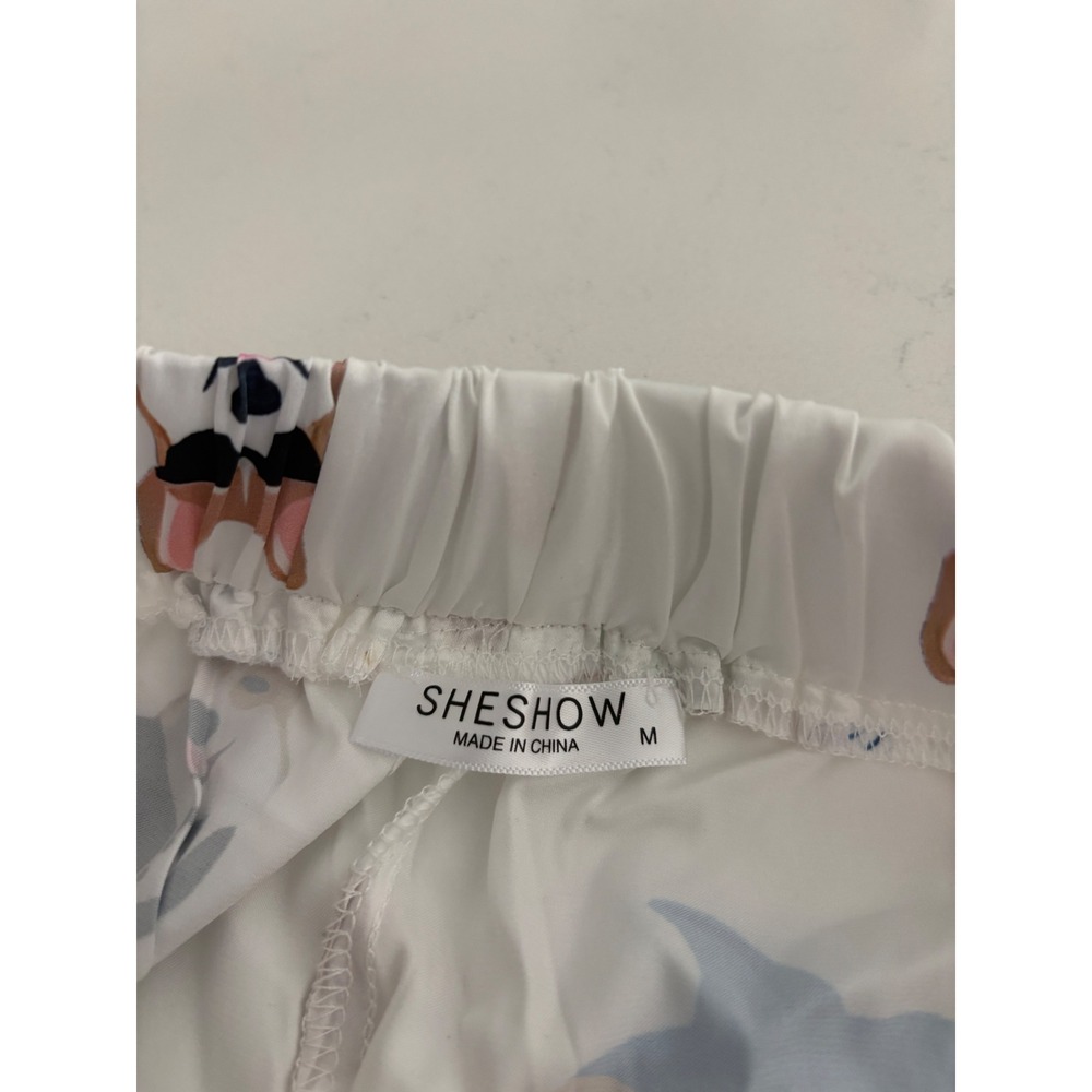 Sheshow Corgi Print Pajama Set-M - Picture 11 of 12